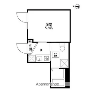 MOMO17白金【1階】の間取り