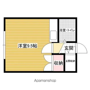 杉林ハイツ 緑が丘【2階】の間取り