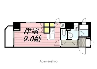東京都新宿区市谷柳町【マンション】の間取り