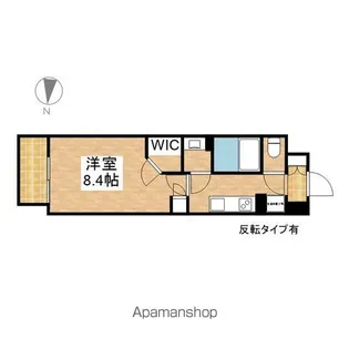 ブランシエスタ泉【606号室】の間取り