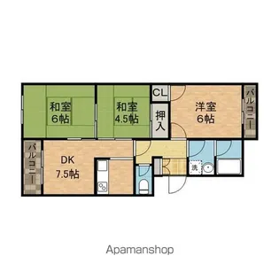 メゾン池上【2階】の間取り