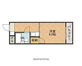 パステオ高槻【3階】の間取り