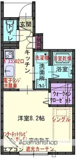 センチュリオンⅠ【105号室】の間取り