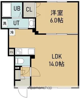 MAGNOLIAⅠ(マグノリアワン)【102号室】の間取り