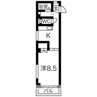 シャンパーニュ【1階】の間取り
