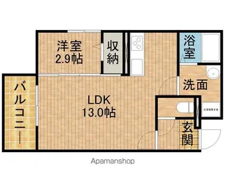 D−HILLS野口【3階】の間取り