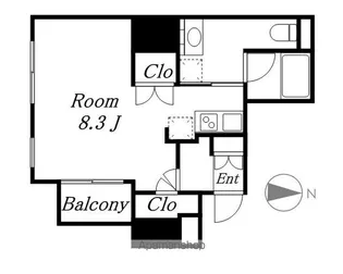 COMFORTささしまライブ【1階】の間取り