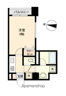 ガーネットヒルズ上杉【2階】の間取り