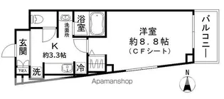 ホワイトカウンティ富士見台【1階】の間取り