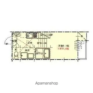 ハーモニーテラス荒中町Ⅱ【2階】の間取り