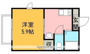 シャーメゾンメイプル【2階】の間取り