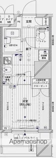 メインステージ両国【9階】の間取り