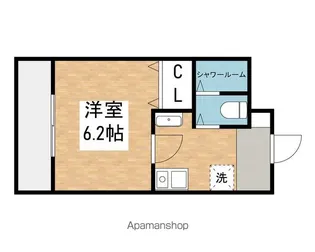 パロスバーデス【1階】の間取り