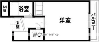 ハートハイツ大切【202号室】の間取り