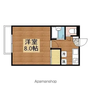 フェニックスタウンC館【1階】の間取り