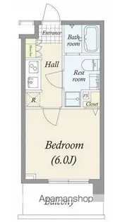 コンシェリア R 横濱桜木町【10階】の間取り