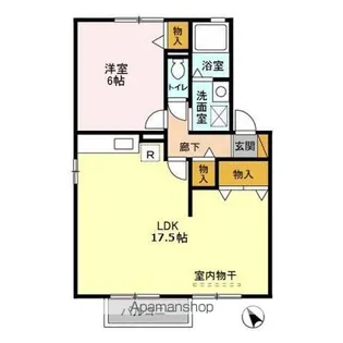 グランパール【1階】の間取り