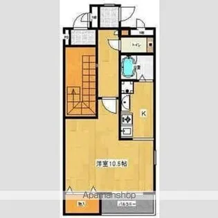 エミネンス・フローラM【1階】の間取り