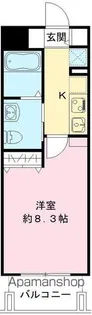 セレブコート弁天【802号室号室】の間取り