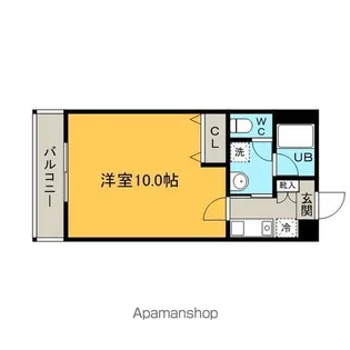 フローラステージ駅南【502号室】の間取り