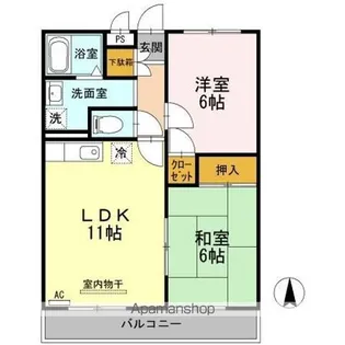 コアロードⅠ【3階】の間取り