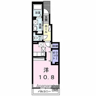 ベル・コリーナ【1階】の間取り