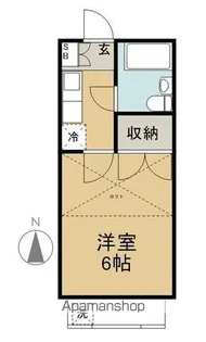 東京都三鷹市北野2丁目【アパート】の間取り