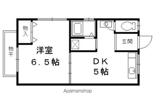 ハイツ和泉【3号室】の間取り