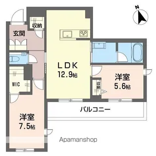 グラン セノーテ【2階】の間取り