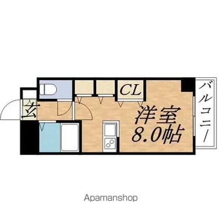 アブニール桑園【2階】の間取り