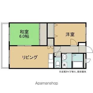 BREZZA【2階】の間取り