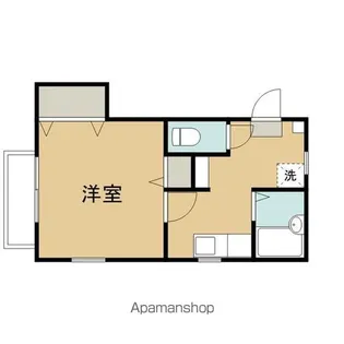 ディアス東仙北【201号室】の間取り