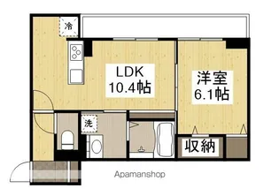 ブルーミア【2階】の間取り