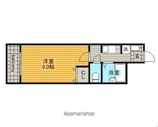 松軒ビル【7階】の間取り