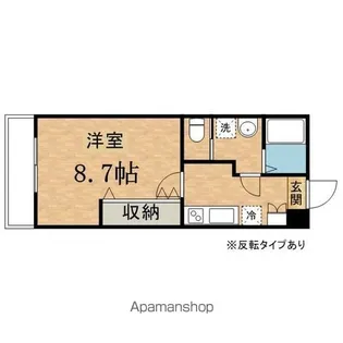 CASA ROSSO【1階】の間取り