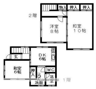 グレース89【B号室】の間取り