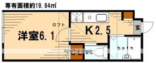 アザレ生麦A【1階】の間取り