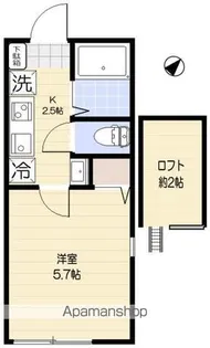 アルトハイム能見台【2階】の間取り