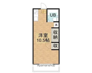 セイシェルハイムⅠ【203号室】の間取り