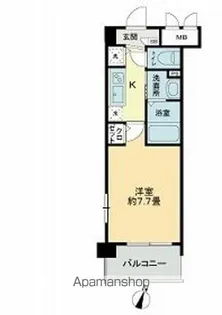 フェリース横濱【7階】の間取り