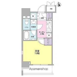 APRICOT GARDEN【11階】の間取り