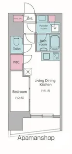 東京都江東区亀戸4丁目【マンション】の間取り