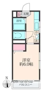神奈川県川崎市麻生区栗木台4丁目【アパート】の間取り