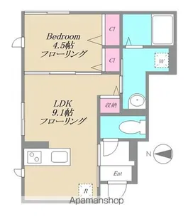 CHACO【1階】の間取り