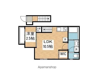RISE吹上【2階】の間取り