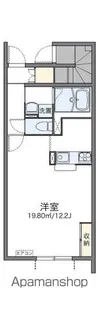 レオネクスト紫石【105号室】の間取り