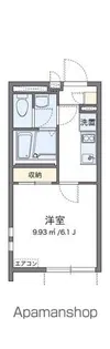 クレイノビューテラス恵比寿【3階】の間取り