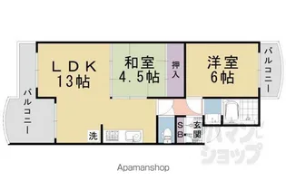北前田マンション【302号室】の間取り