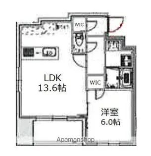 アーバンパーク立石【1階】の間取り