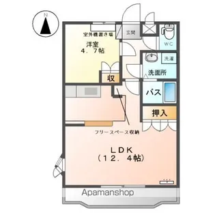 ルミナスハイム【2階】の間取り